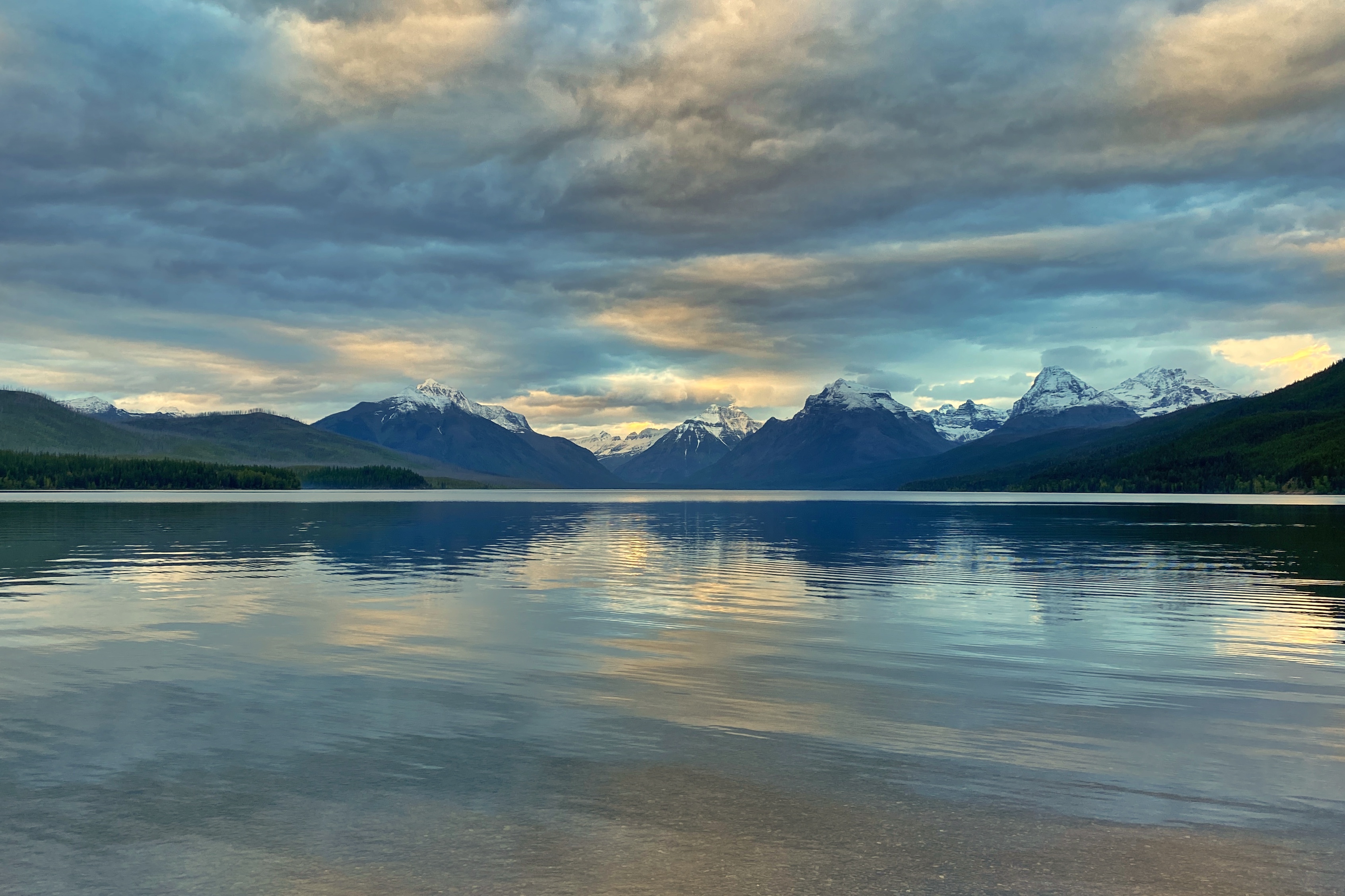 Lake McDonald à Glacier National Park